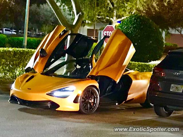 Mclaren 720S spotted in Ft Lauderdale, Florida