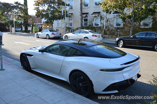 Aston Martin DBS spotted in Beverly Hills, California