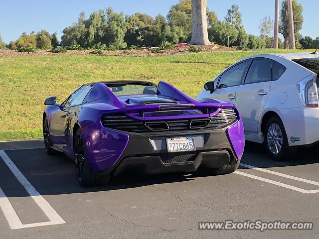 Mclaren 650S spotted in Irvine, California