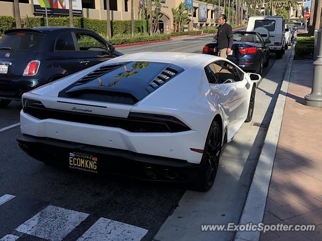 Lamborghini Huracan spotted in Newport Beach, California