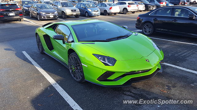 Lamborghini Aventador spotted in Vancouver, Canada