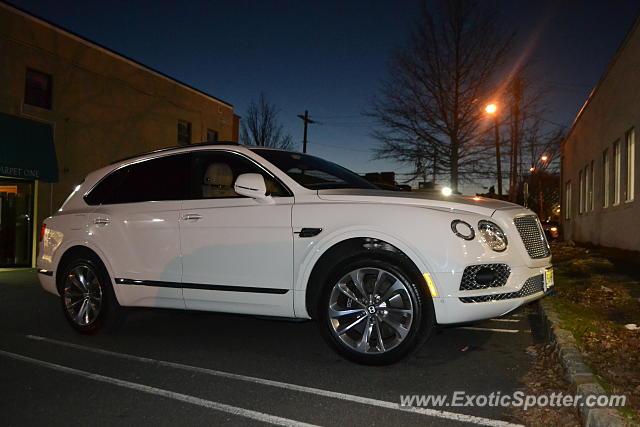 Bentley Bentayga spotted in Summit, New Jersey