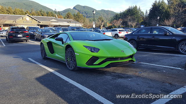 Lamborghini Aventador spotted in Vancouver, Canada