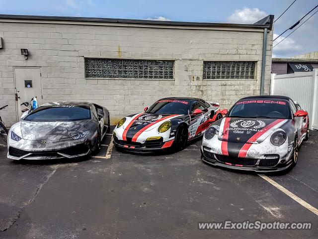 Lamborghini Huracan spotted in Detroit, Michigan