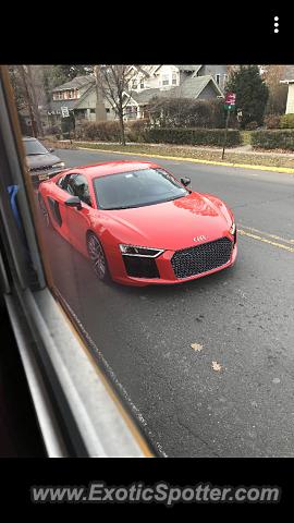 Audi R8 spotted in Scotch Plains, New Jersey