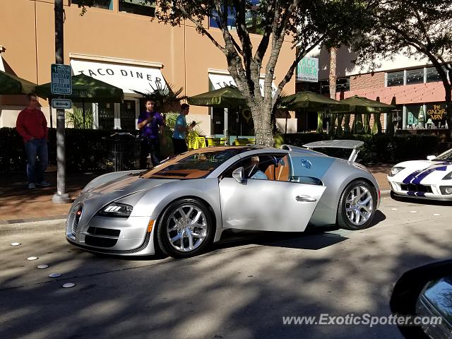 Bugatti Veyron spotted in Plano, Texas