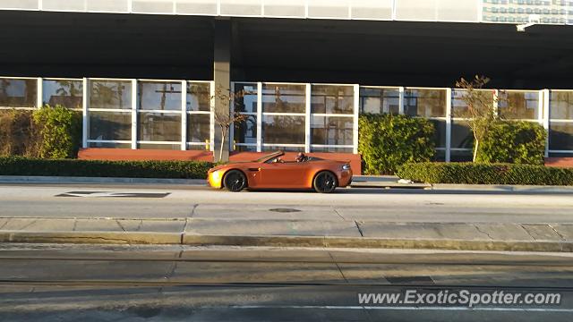 Aston Martin Vantage spotted in Tampa, Florida