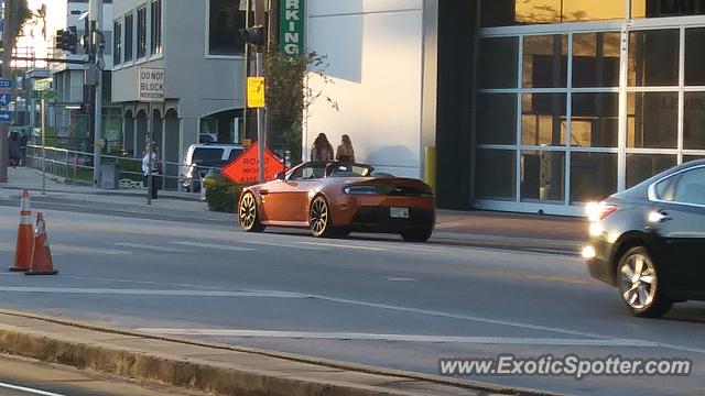 Aston Martin Vantage spotted in Tampa, Florida