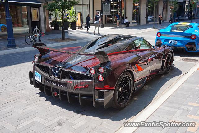 Pagani Huayra spotted in Toronto, Canada