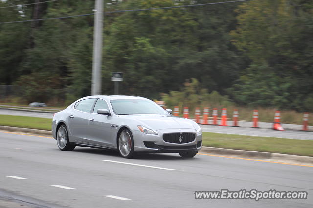 Maserati Quattroporte spotted in Riverview, Florida