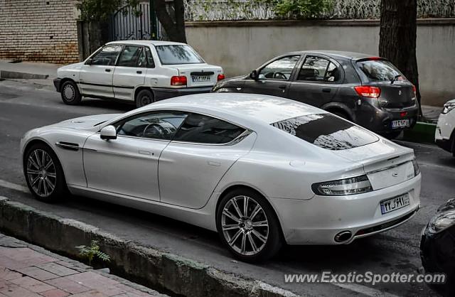 Aston Martin Rapide spotted in Tehran, Iran
