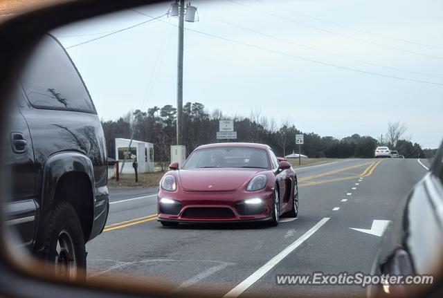 Porsche Cayman GT4 spotted in Raleigh, North Carolina