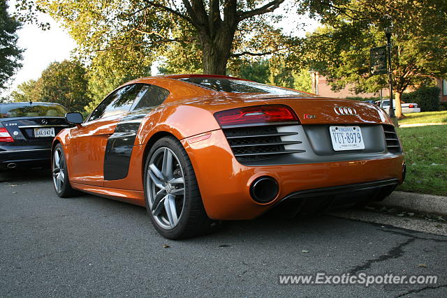 Audi R8 spotted in Great falls, Virginia