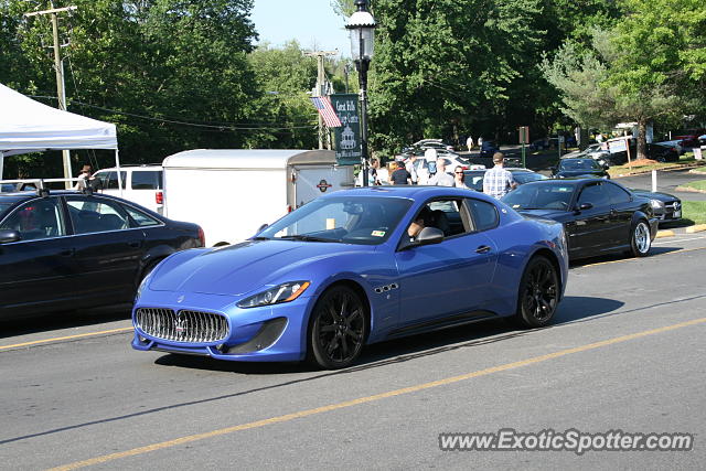 Maserati GranTurismo spotted in Great falls, Virginia