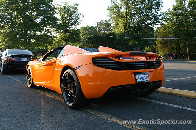 Mclaren MP4-12C spotted in Great falls, Virginia
