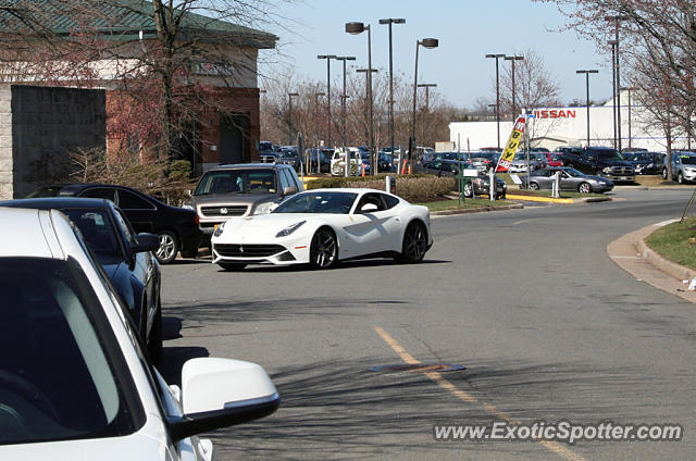 Ferrari F12 spotted in Sterling, Virginia