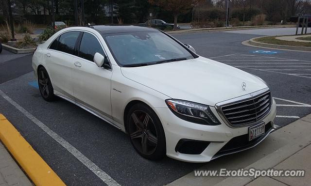 Mercedes S65 AMG spotted in Laurel, Maryland