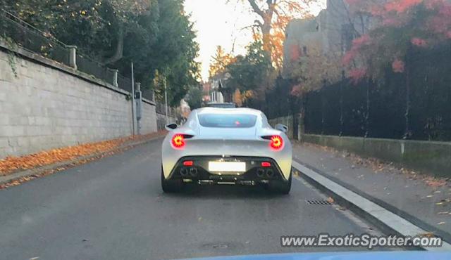 Aston Martin Zagato spotted in Zurich, Switzerland
