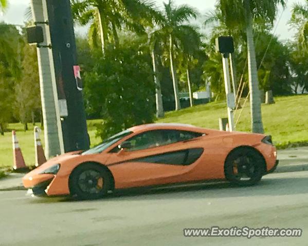 Mclaren 570S spotted in Deerfield Beach, Florida