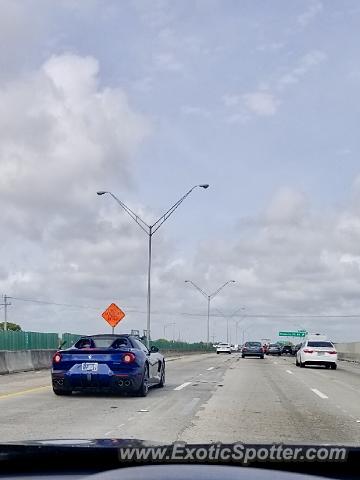 Ferrari F60 America spotted in Boca Raton, Florida