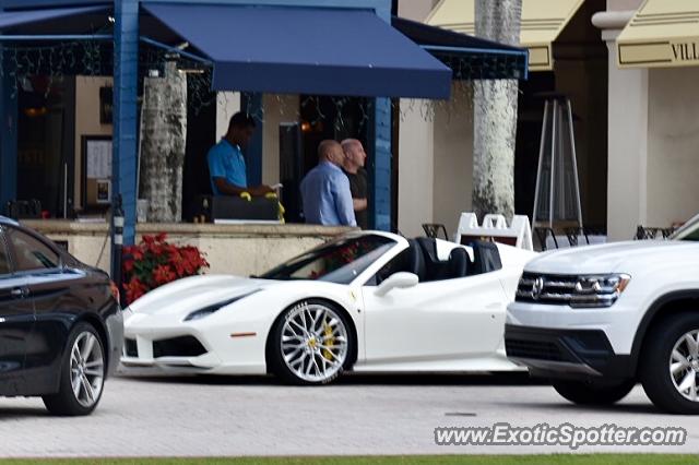 Ferrari 488 GTB spotted in Boca Raton, Florida