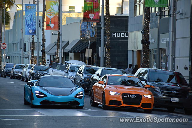 Mclaren 720S spotted in Beverly Hills, California