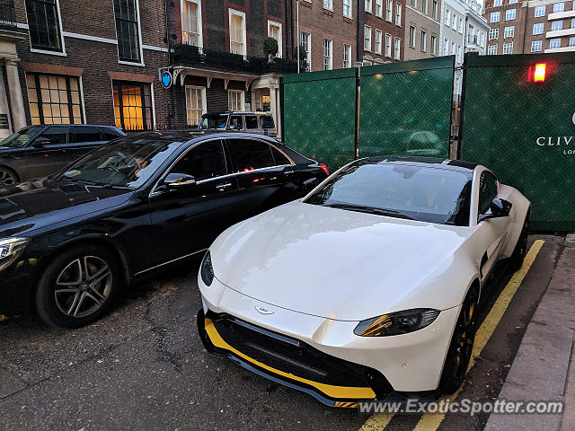 Aston Martin Vantage spotted in London, United Kingdom