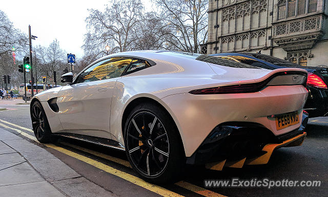 Aston Martin Vantage spotted in London, United Kingdom