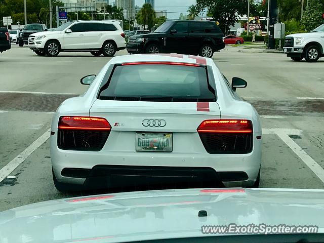 Audi R8 spotted in Pompano Beach, Florida