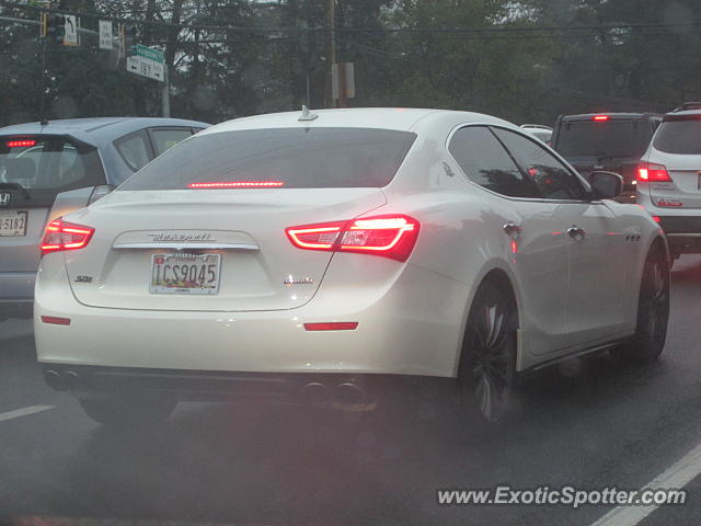 Maserati Ghibli spotted in Catonsvile, Maryland