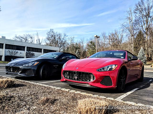 Maserati GranTurismo spotted in Bridgewater, New Jersey