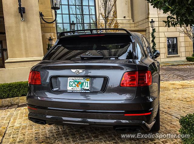 Bentley Bentayga spotted in Atlanta, Georgia
