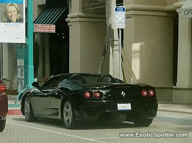 Ferrari 360 Modena spotted in Boca Raton, Florida