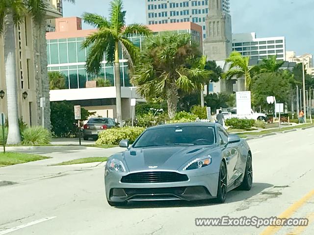 Aston Martin Vanquish spotted in Manalapan, Florida