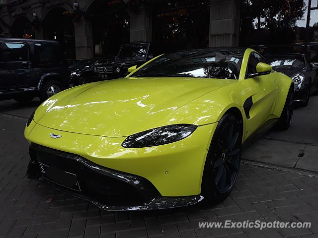 Aston Martin Vantage spotted in Jakarta, Indonesia