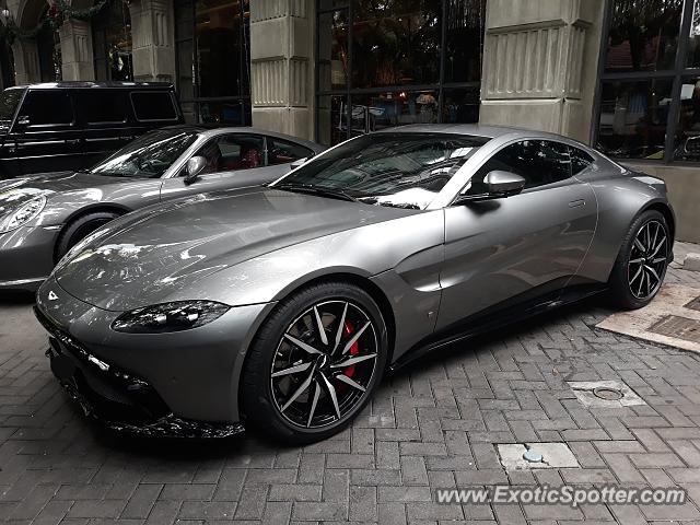 Aston Martin Vantage spotted in Jakarta, Indonesia