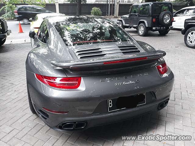 Porsche 911 Turbo spotted in Jakarta, Indonesia