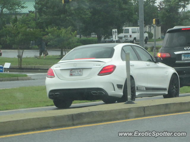 Mercedes C63 AMG Black Series spotted in Laurel, Maryland