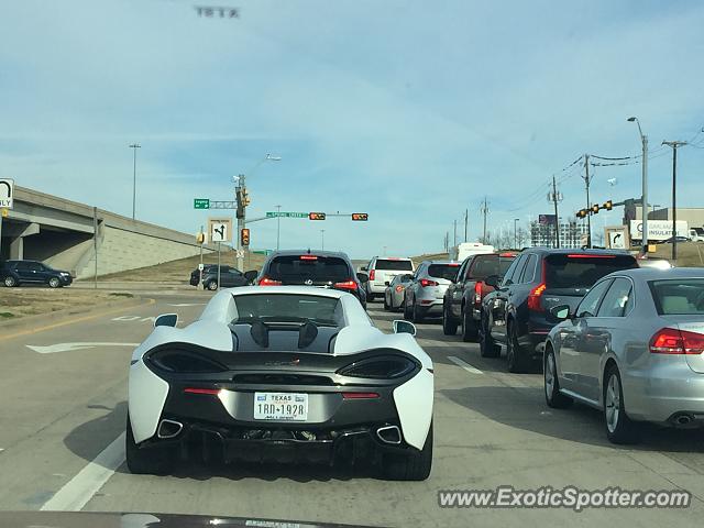 Mclaren 570S spotted in Dallas, Texas