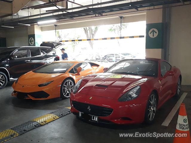 Ferrari California spotted in Jakarta, Indonesia