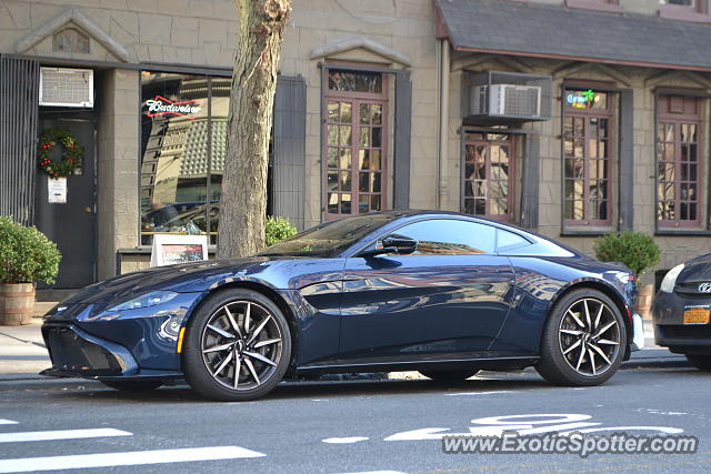 Aston Martin Vantage spotted in Manhattan, New York