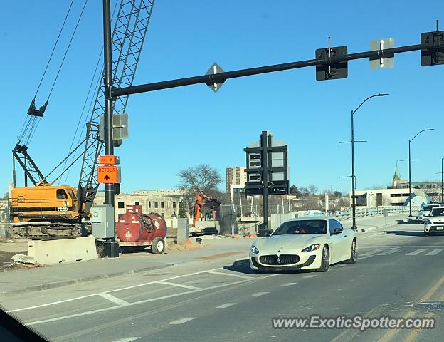 Maserati GranTurismo spotted in Des Moines, Iowa
