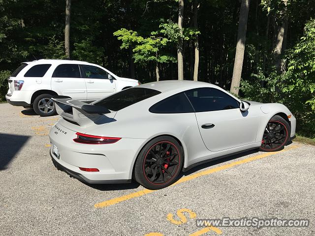 Porsche 911 GT3 spotted in Elkhart Lake, Wisconsin