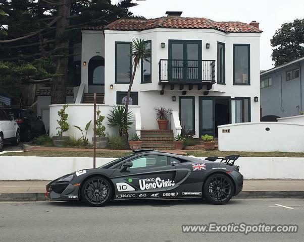 Mclaren 570S spotted in Monterey, California