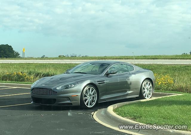 Aston Martin DBS spotted in Plymouth, Wisconsin