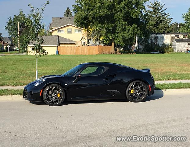 Alfa Romeo 4C spotted in Elkhart Lake, Wisconsin