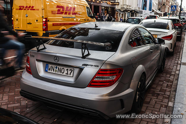 Mercedes C63 AMG Black Series spotted in Amsterdam, Netherlands