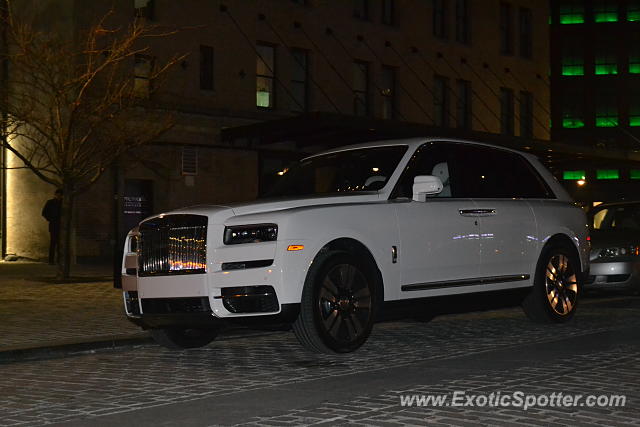 Rolls-Royce Cullinan spotted in Manhattan, New York