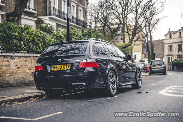 BMW M5 spotted in London, United Kingdom