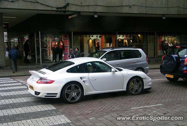 Porsche 911 Turbo spotted in Rotterdam, Netherlands